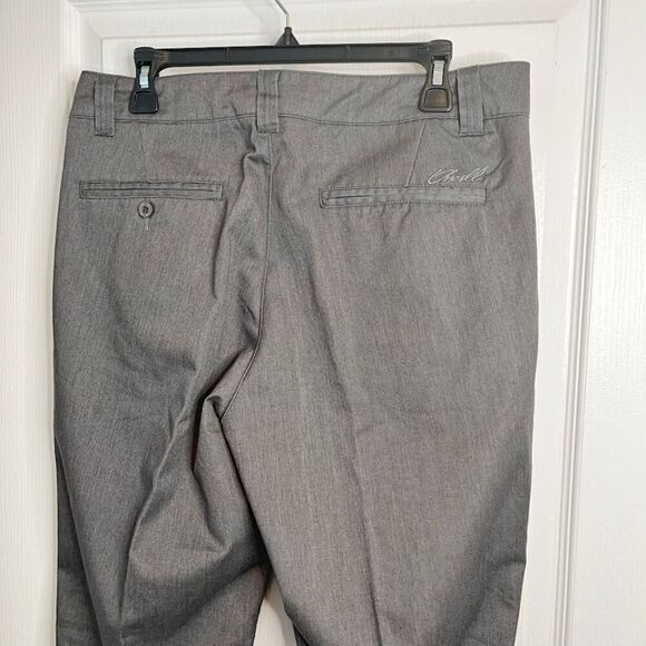 O'Neill NWT Flat Front Straight Fit Hi Rise Pocket Lightweight Trouser Pants - Picture 8 of 13